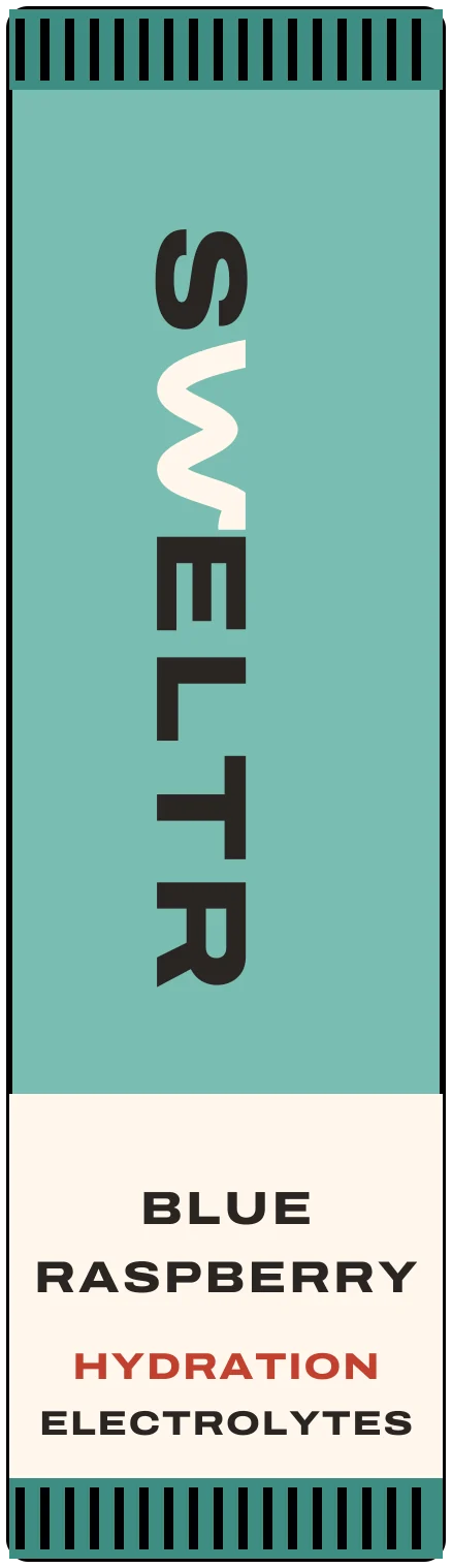 SWELTR Hydration Blue Raspberry stick mockup